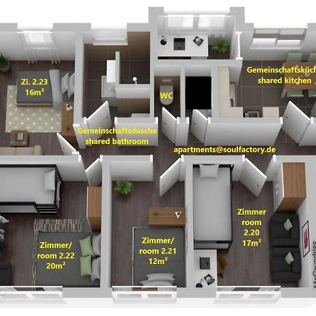 Soulfactory Budget Neu-Ulm Ngoại thất bức ảnh